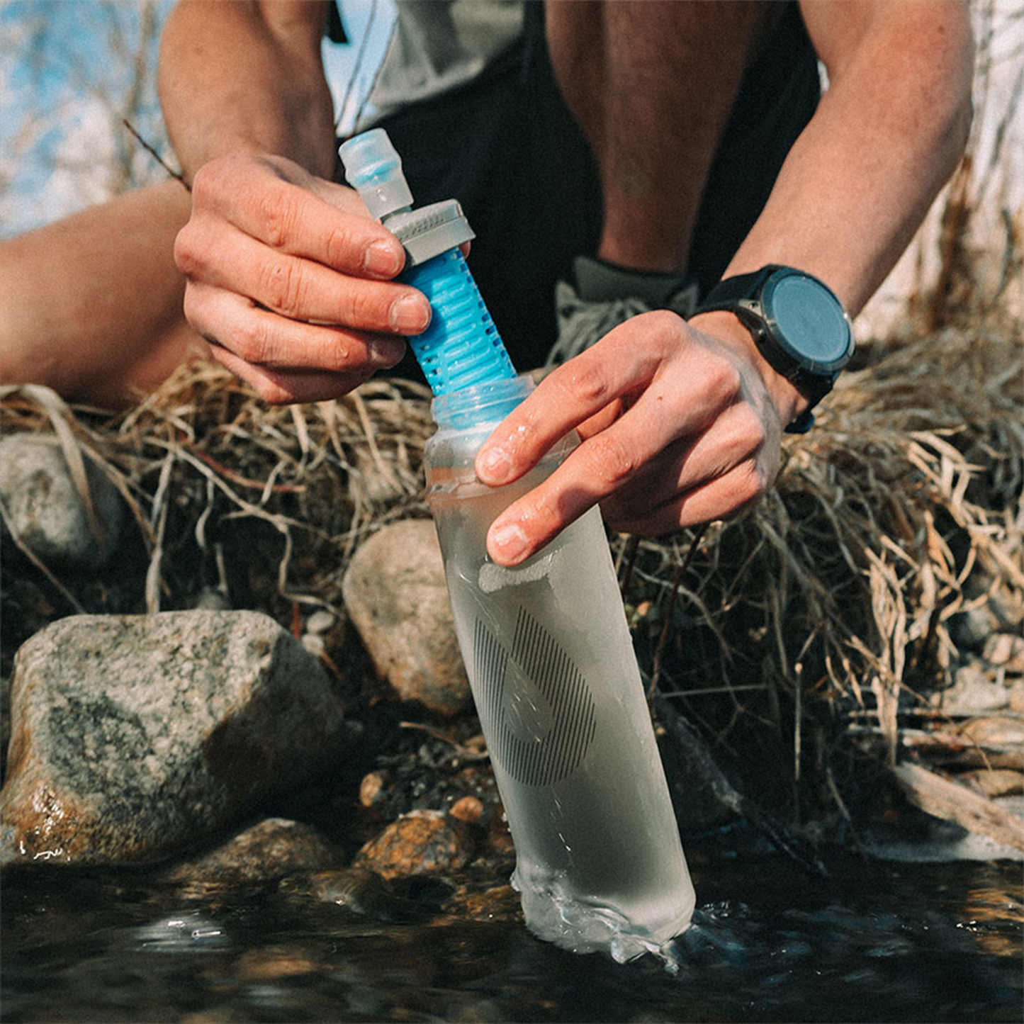 【Hydrapak】ハイドラパック Ultrafrasker Kit +500ml "フロスト"