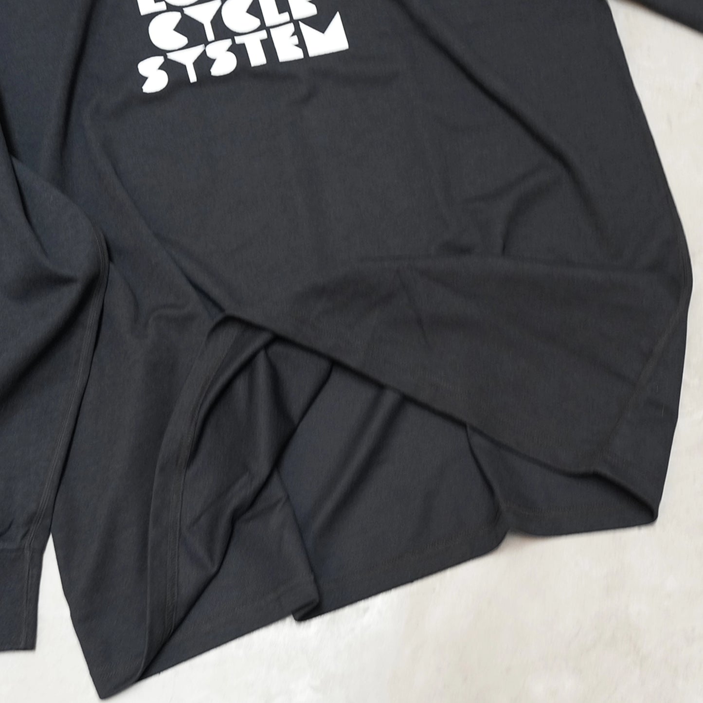 【South2 West8】サウスツーウエストエイト men's L/S Crew Neck Tee-HYDRO CYCLE SYSTEM "Black" ※ネコポス可
