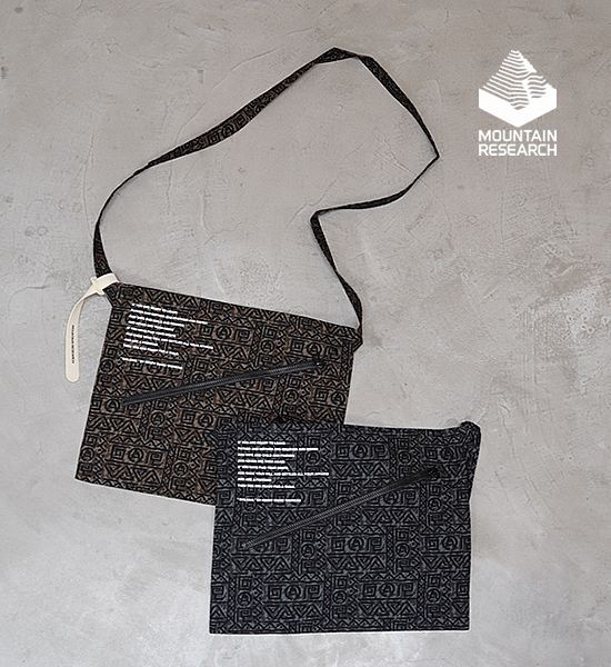 【Mountain Research】マウンテンリサーチ Batik Sacoche ”2Color”