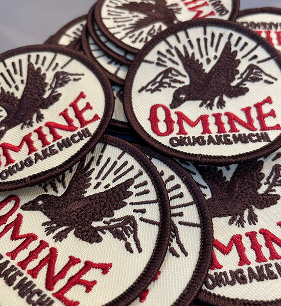 ▽Return to the mountains【Yosemite】OMINE Wappen "Beige"