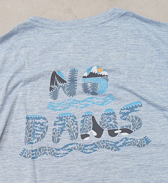 【patagonia】パタゴニア women's Capilene Cool Daily Graphic Shirt(Water) "2Color" ※ネコポス可