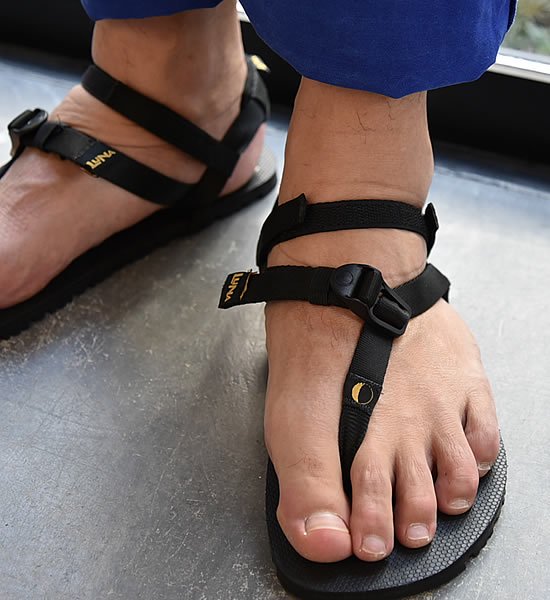 【LUNA SANDALS】ルナサンダル Mono Retro "Black"
