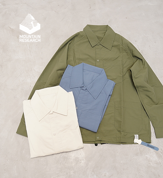 【Mountain Research】マウンテンリサーチ Coach Shirt "3Color"