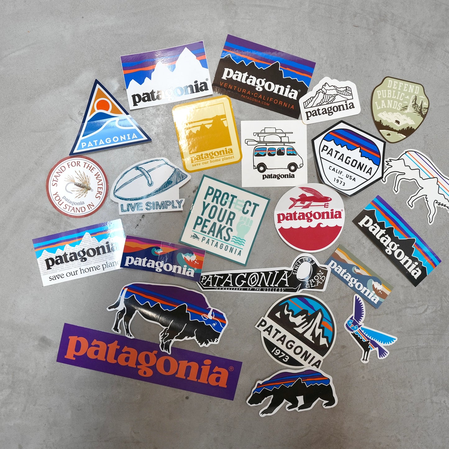 【patagonia】パタゴニア Sticker Set ※ネコポス可
