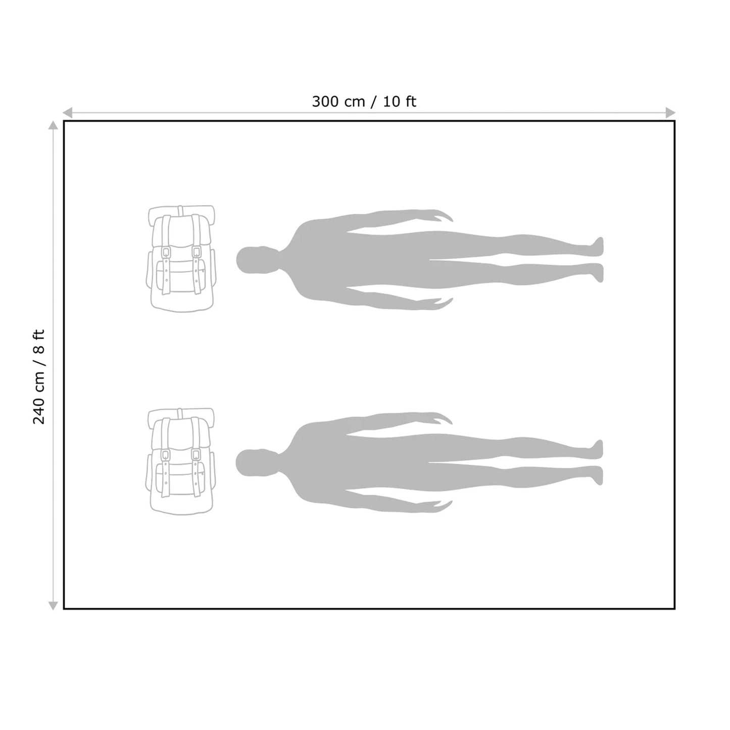 【OHMI Equipment】オウミエクイップメント Aero Tarp Duo "Black"