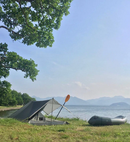 【PaaGo WORKS】 パーゴワークス Ninja Tarp&Ninja Nest&Ninja Stick 3点セット "2Color"