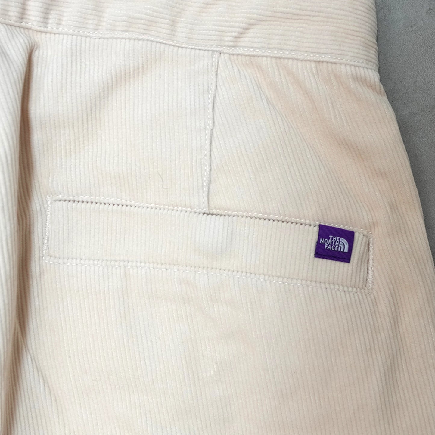 【THE NORTH FACE Purple Label】ノースフェイスパープルレーベル women's Corduroy Wide Straight Field Pants "Ivory"