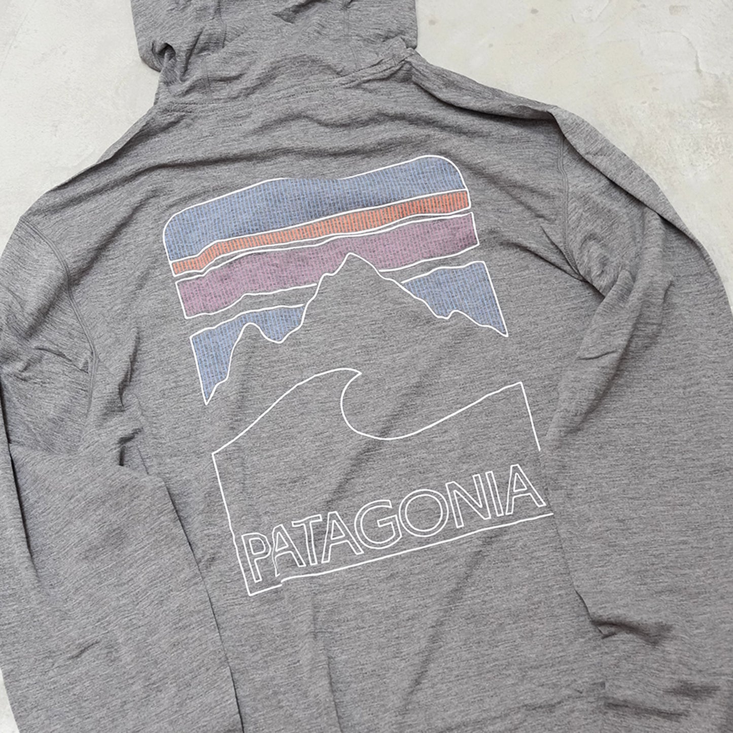 【patagonia】パタゴニア men's Capilene Cool Sun Hoody (Peak Visions) ※ネコポス可