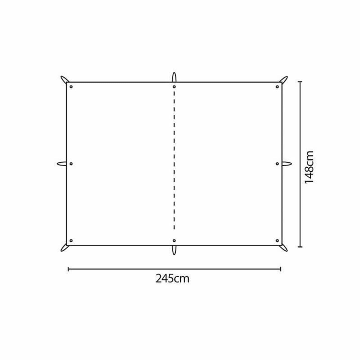 【TERRA NOVA】テラノヴァ Competition Tarp 1 "Green"