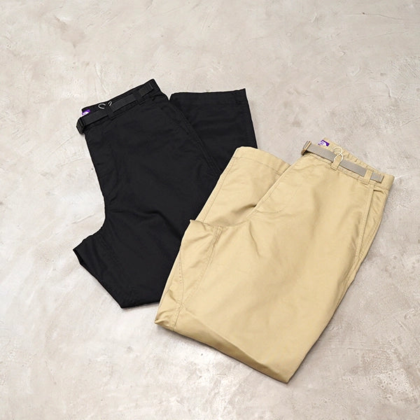 【THE NORTH FACE Purple Label】ノースフェイスパープルレーベル men's COOLMAX Chino Wide Tapered Pants "2Color"