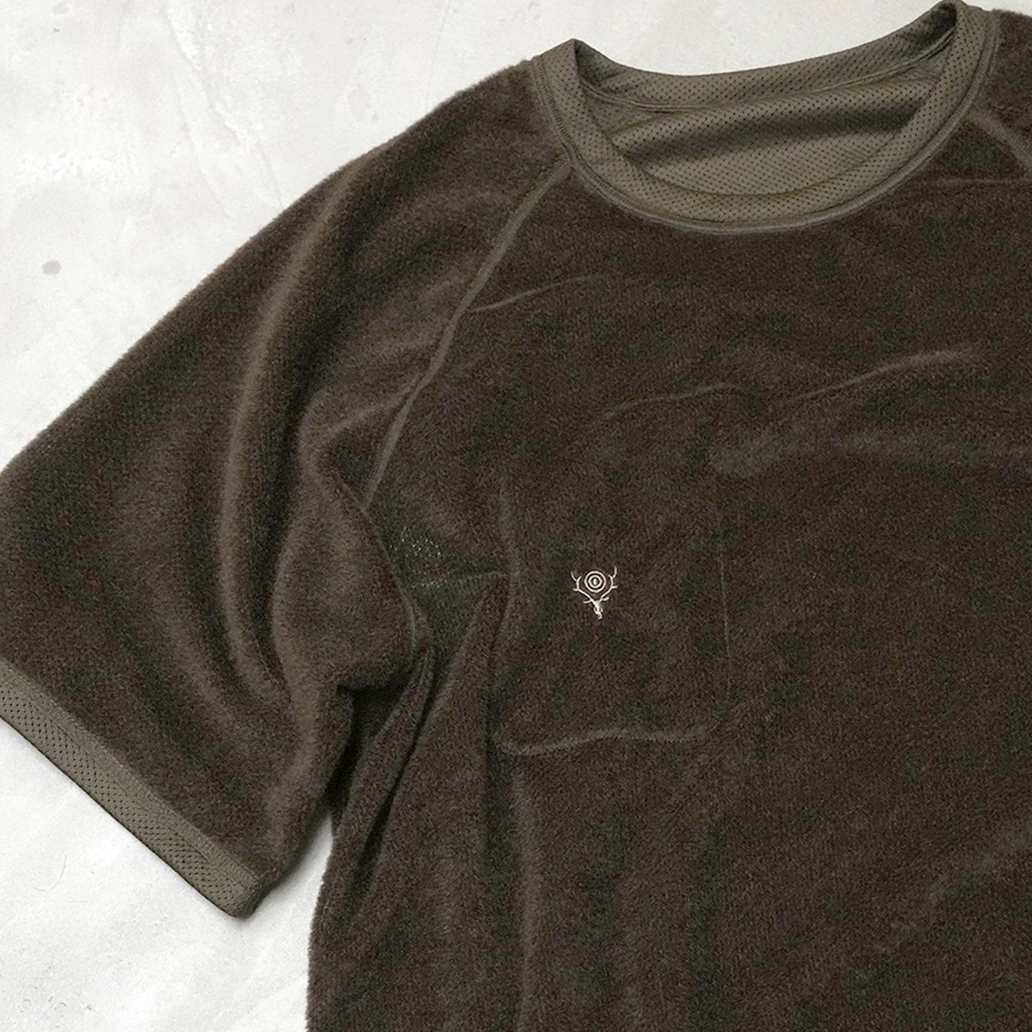 【South2 West8】サウスツーウエストエイト men's Reversible S/S Crew Neck Shirt-Poly Tricot "3Color" ※ネコポス可