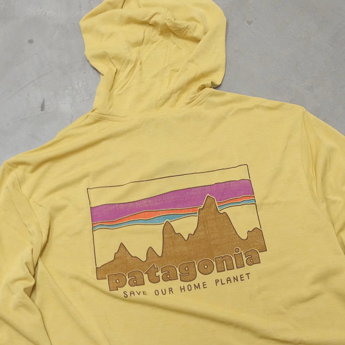 【patagonia】パタゴニア men's Capilene Cool Daily Hoody - '73 Skyline "LMYX" ※ネコポス可