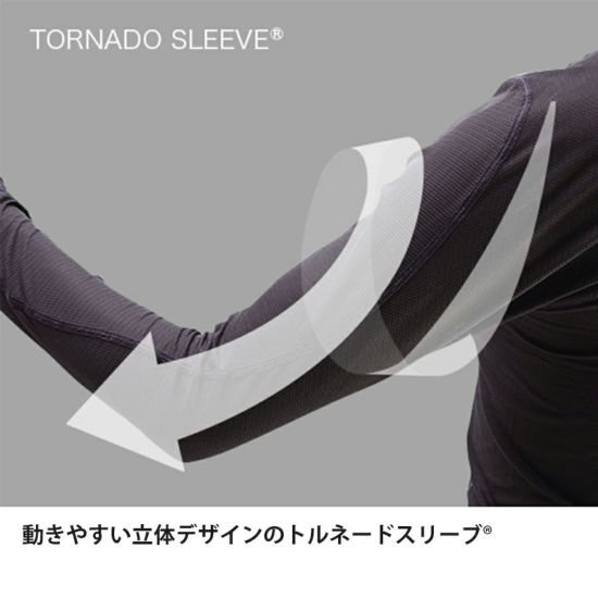 【finetrack】ファイントラック men’s Dry Layer Warm Long Sleeve "Graphite" ※ネコポス可