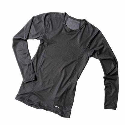 【finetrack】ファイントラック men’s Dry Layer Warm Long Sleeve "Graphite" ※ネコポス可