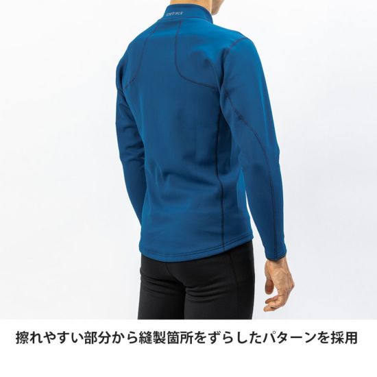 【finetrack】ファイントラック men's Flood Rush Zip Neck "2Color"