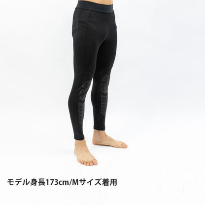 【finetrack】ファイントラック men's Flood Rush Leg Guard Tights "Black"