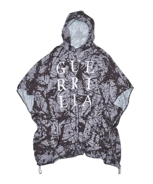 【Mountain Research】マウンテンリサーチ Splatrail Poncho "Gray×Charcoal"