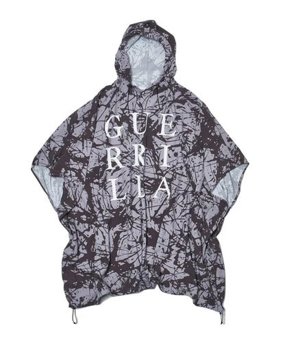 【Mountain Research】マウンテンリサーチ Splatrail Poncho "Gray×Charcoal"