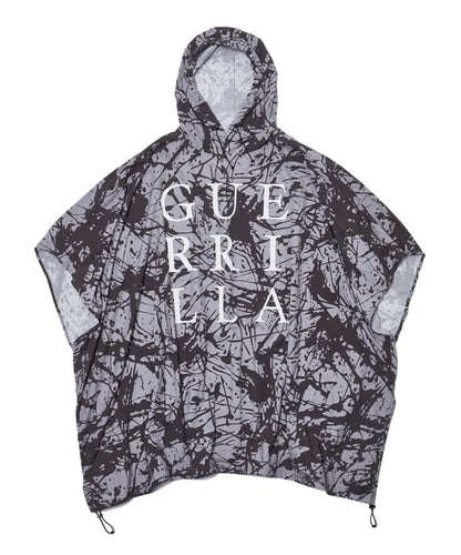 【Mountain Research】マウンテンリサーチ Splatrail Poncho "Gray×Charcoal"