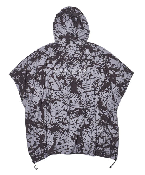 【Mountain Research】マウンテンリサーチ Splatrail Poncho "Gray×Charcoal"