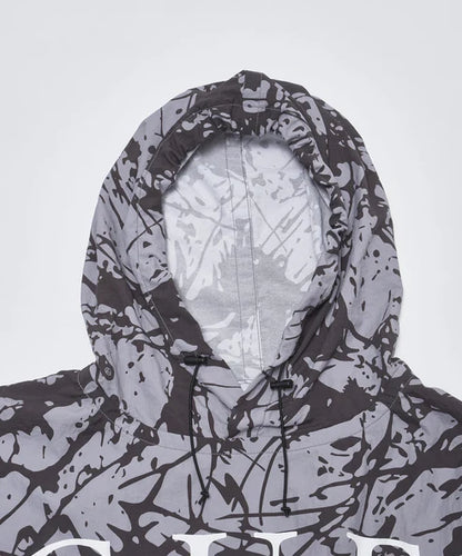 【Mountain Research】マウンテンリサーチ Splatrail Poncho "Gray×Charcoal"