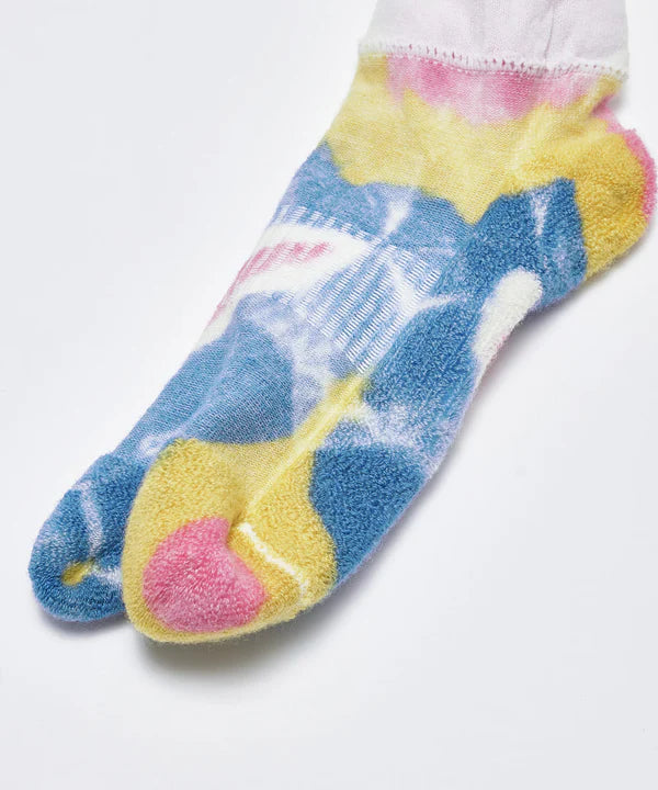 【Mountain Research】マウンテンリサーチ Tie Dye Tabi "Blue×Yellow×Pink" ※ネコポス可