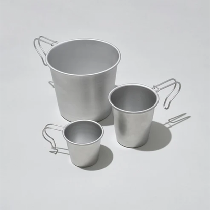 【Anarcho Cups】アナルコカップ Half Mug(Titanium) "Steel Gray"