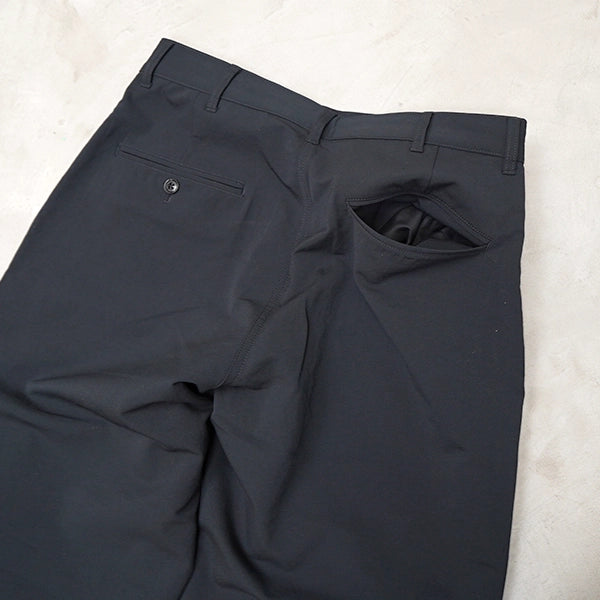 【nanamica】ナナミカ men's ALPHADRY Utility Pants "Black"