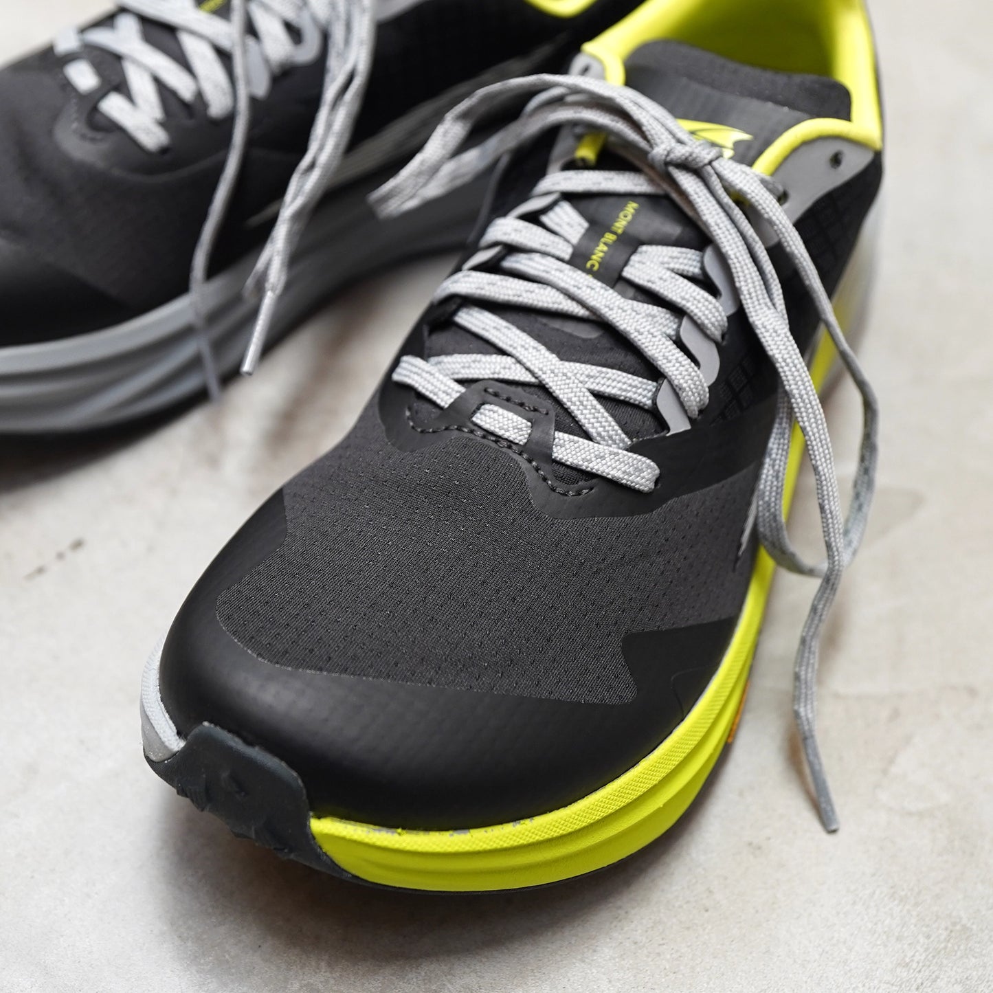【ALTRA】アルトラ men's Mont Blanc Speed "Black×Lime"