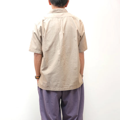 【nanamica】ナナミカ men's Open Collar Panama S/S Shirt "2Color"