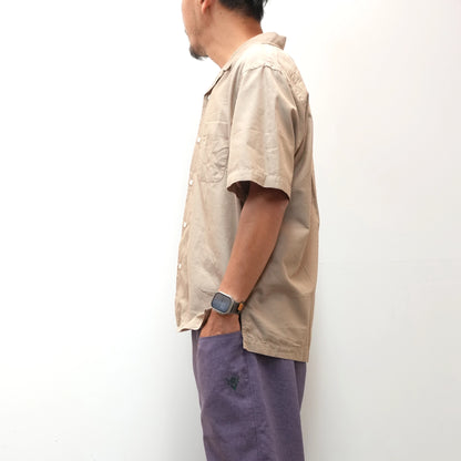 【nanamica】ナナミカ men's Open Collar Panama S/S Shirt "2Color"