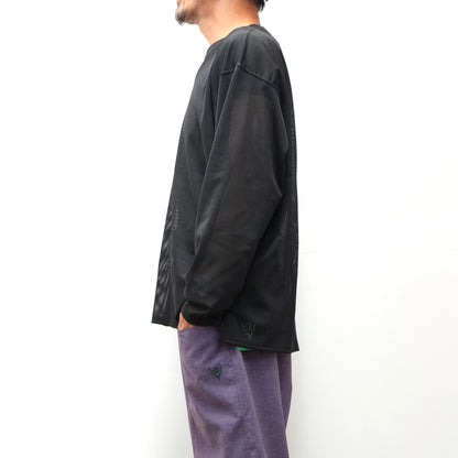 【South2 West8】サウスツーウエストエイト men's S.S. Crew Neck Shirt-Knit Mesh "2Color"