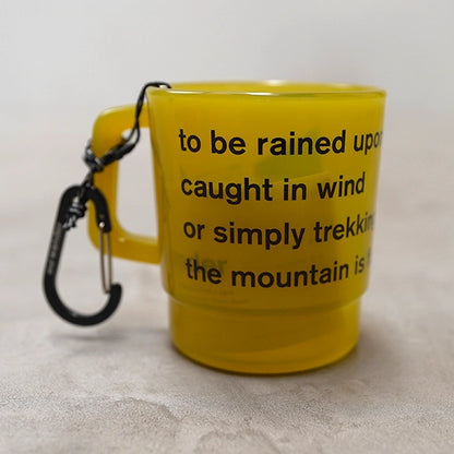 【and wander】アンドワンダー and wander logo PP mug "７Color"