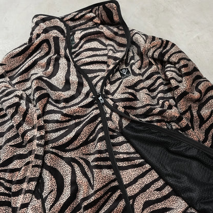 【South2 West8】サウスツーウエストエイト men's Piping Jacket-Poly Fleece/Printed "Beige"