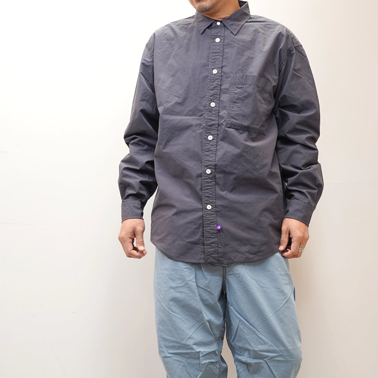 【THE NORTH FACE Purple Label】ノースフェイスパープルレーベル men's Regular Collar Field Shirt "2Color”