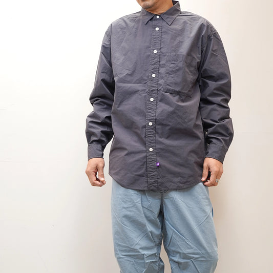 【THE NORTH FACE Purple Label】ノースフェイスパープルレーベル men's Regular Collar Field Shirt "2Color”