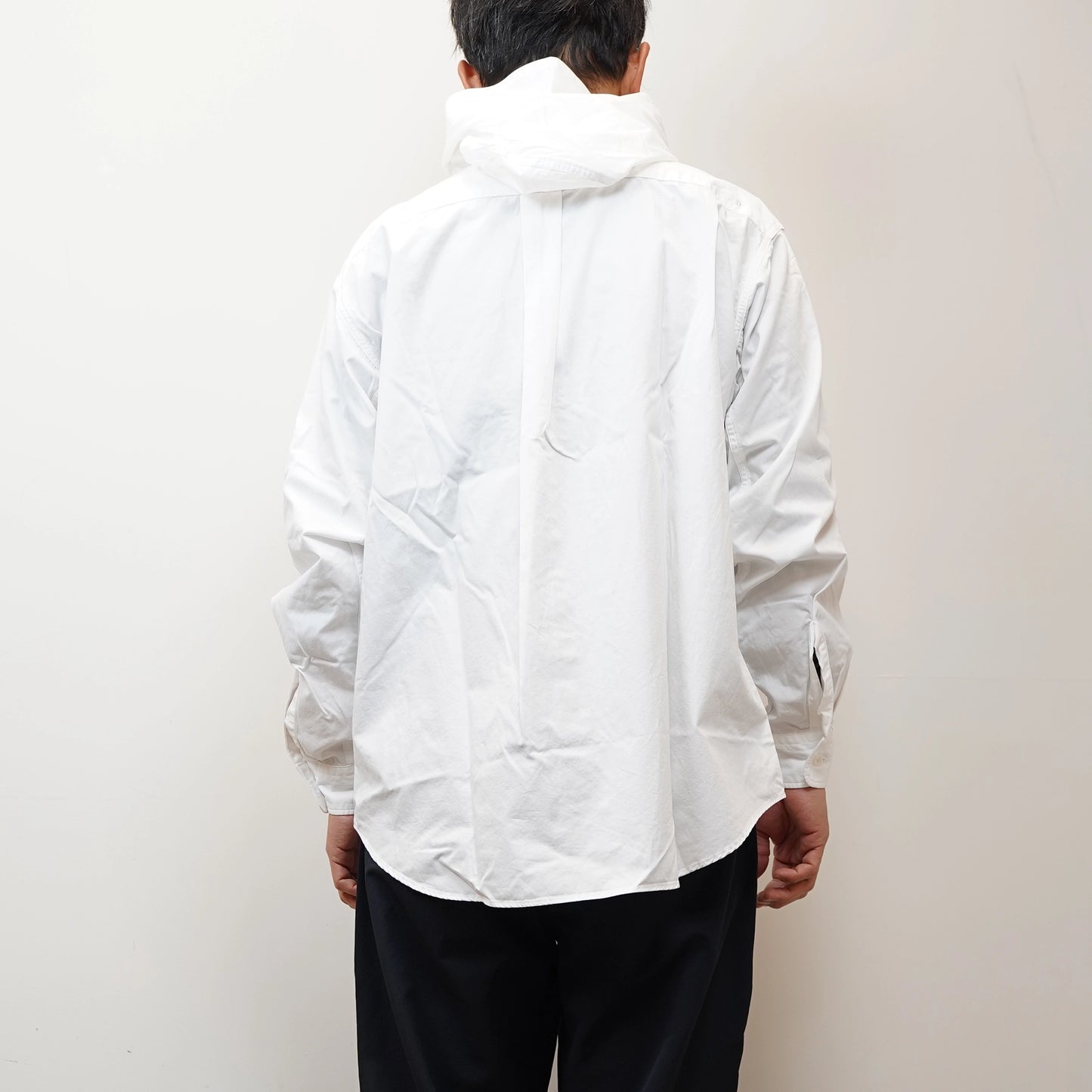 【THE NORTH FACE Purple Label】ノースフェイスパープルレーベル  men's Mountain Hooded Shirt "White"