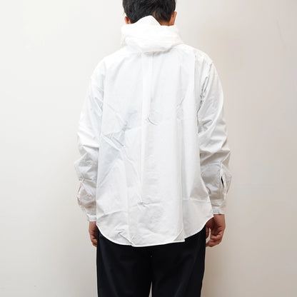 【THE NORTH FACE Purple Label】ノースフェイスパープルレーベル  men's Mountain Hooded Shirt "White"