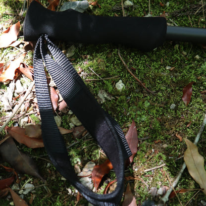 【OHMI Equipment】オウミエクイップメント Carbon Fiber Trekking Pole "Black"