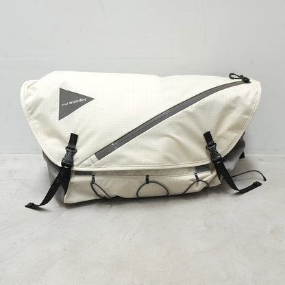 【and wander】アンドワンダー ocean rip messenger bag ”2Color”