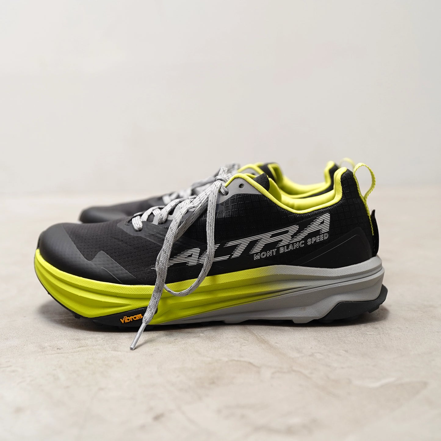 【ALTRA】アルトラ men's Mont Blanc Speed "Black×Lime"
