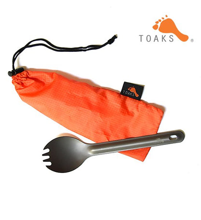 【TOAKS】 トークス Ultralight Titanium Spork ※ネコポス可
