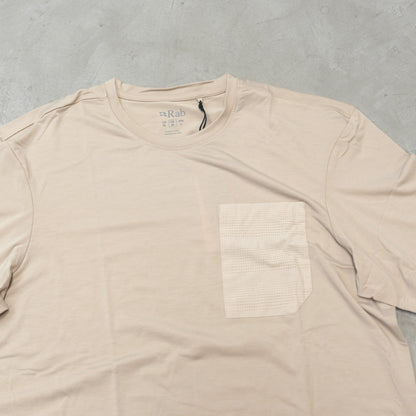 【Rab】ラブ men's Rivelin Pocket Tee "2Color" ※ネコポス可