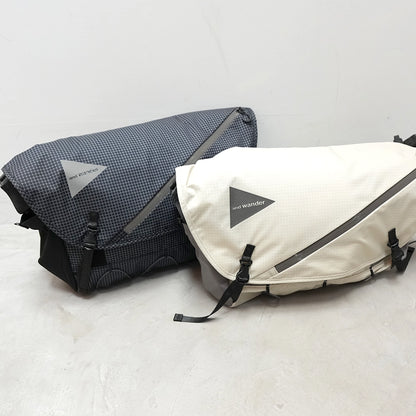 【and wander】アンドワンダー ocean rip messenger bag ”2Color”