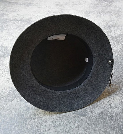 【and wander】 アンドワンダー wool felt hat ”3Color”
