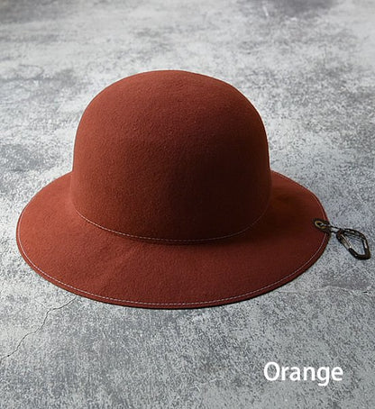 【and wander】 アンドワンダー wool felt hat ”3Color”