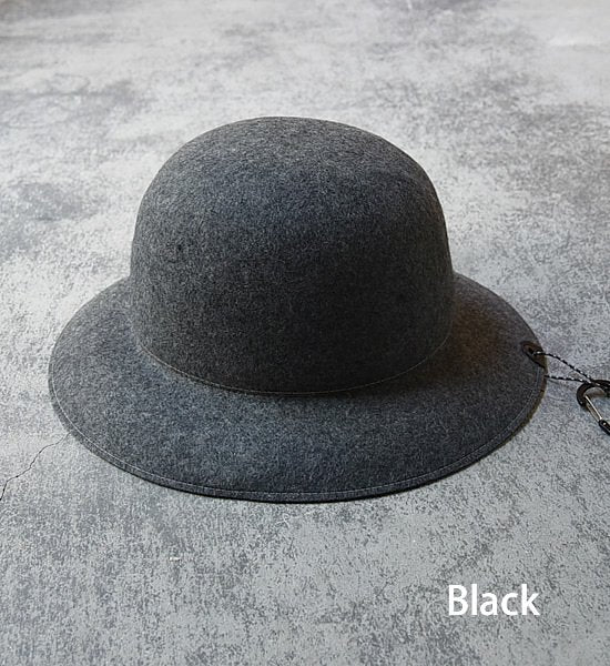【and wander】 アンドワンダー wool felt hat ”3Color”