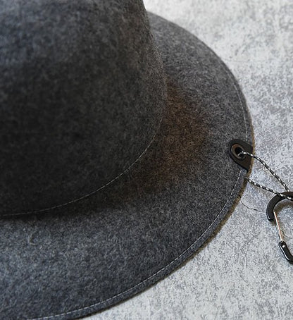【and wander】 アンドワンダー wool felt hat ”3Color”