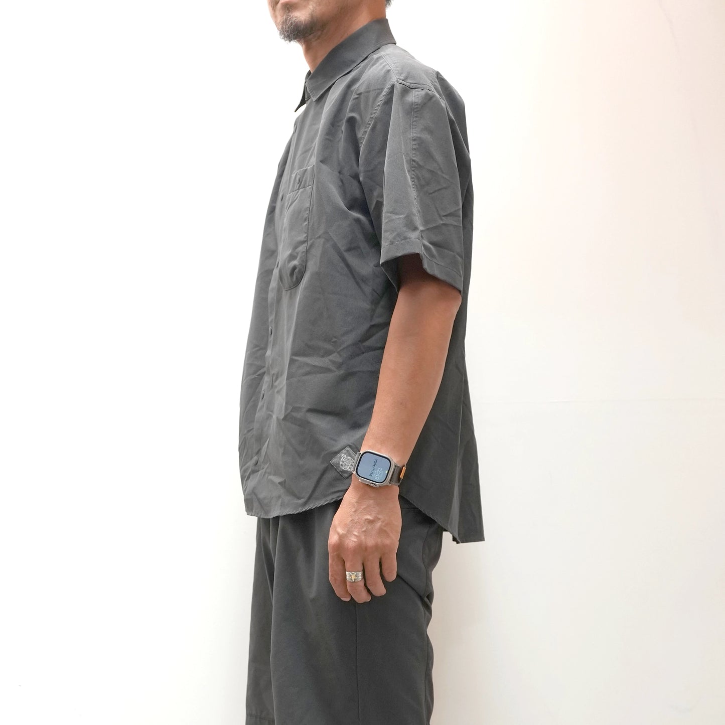 【NFC narifuri】ネイチャーフィールドクラブ ナリフリ NFC ピグメントメッシュ半袖シャツ "2Color”