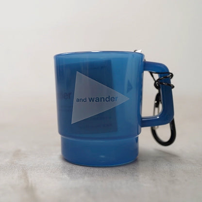 【and wander】アンドワンダー and wander logo PP mug "７Color"